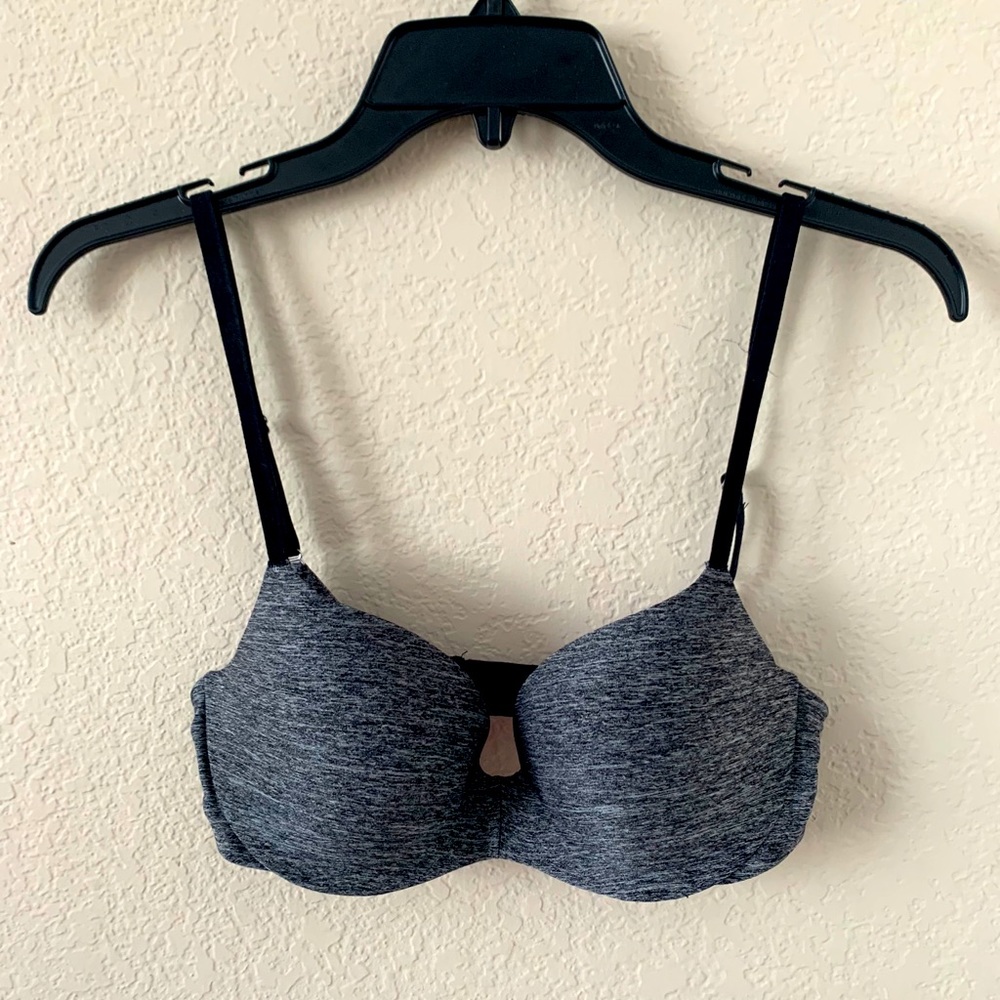 Victoria’s Secret pink gray bra tried on once